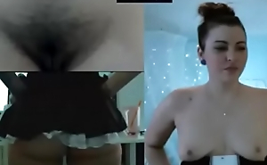 desi college girl in webcam
