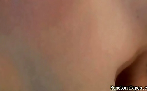 Teen in homemade POV action