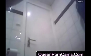 Blonde amateur teen toilet pussy ass hidden spy cam voyeur 7 - QueenPornCams.com