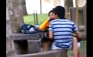 Indian College Students Fucking in public park Voyeur Recorded by people